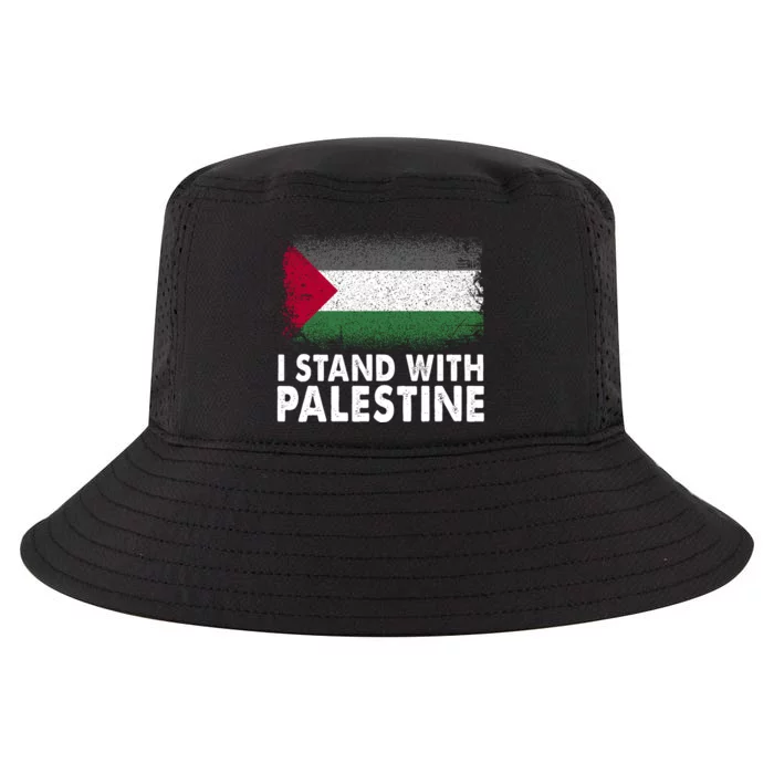 Free Palestine Gaza Palestinian Flag Cool Comfort Performance Bucket Hat