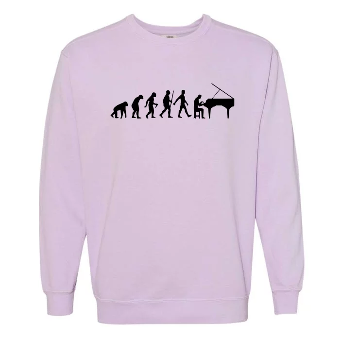 Funny Piano Gift For Kids Men Women Cool Pianist Music Lover Garment-Dyed Sweatshirt