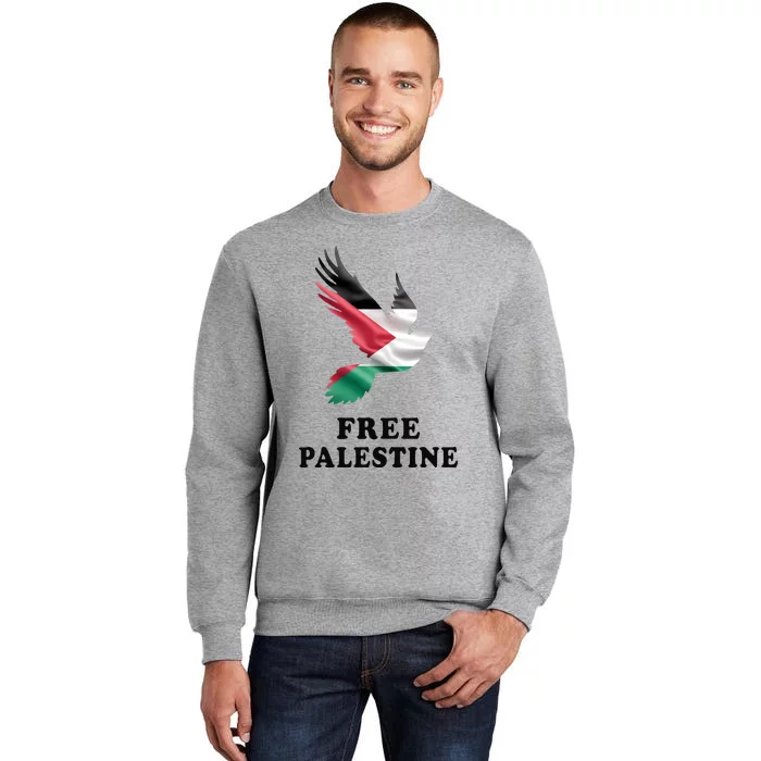 Free Palestine Gaza Freedom Tall Sweatshirt