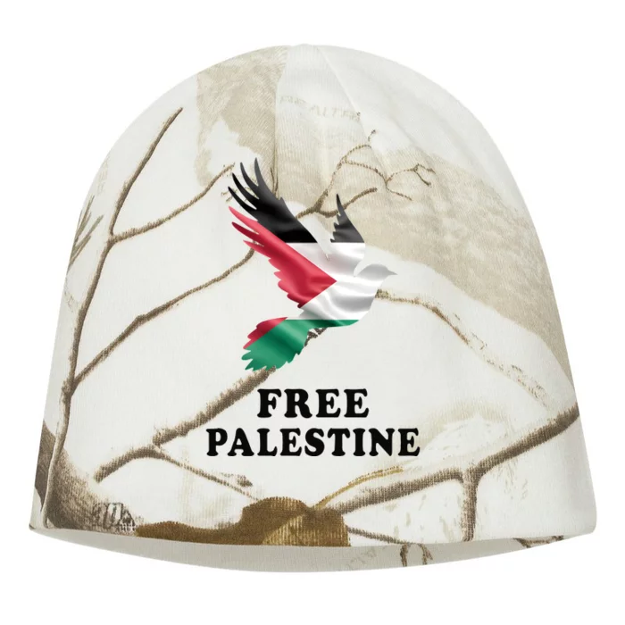 Free Palestine Gaza Freedom Kati - Camo Knit Beanie