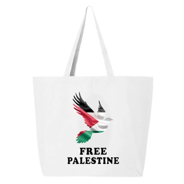 Free Palestine Gaza Freedom 25L Jumbo Tote