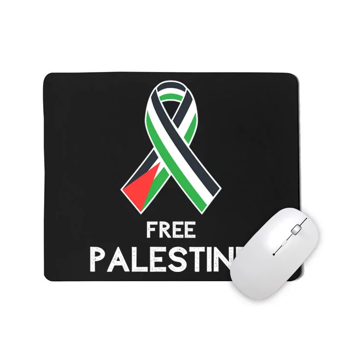 Free Palestine Gaza Palestinian Flag Mousepad