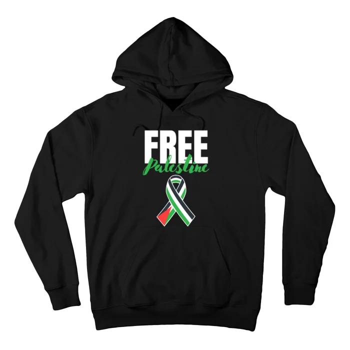 Free Palestine Gaza Palestinian Flag Hoodie