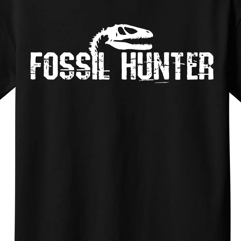 Fossilhunter Paleontology Gift Dino Kids T-Shirt