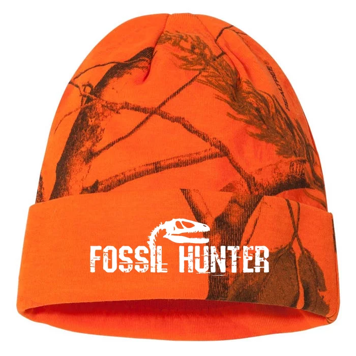 Fossilhunter Paleontology Gift Dino Kati - 12in Camo Beanie