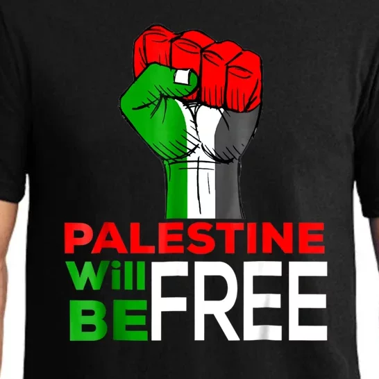 Free Palestine Gaza Palestinian Flag Pajama Set