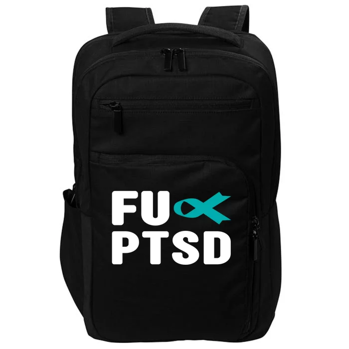 Fu Ptsd Gift Post Traumatic Stress Disorder Awareness Gift Impact Tech Backpack