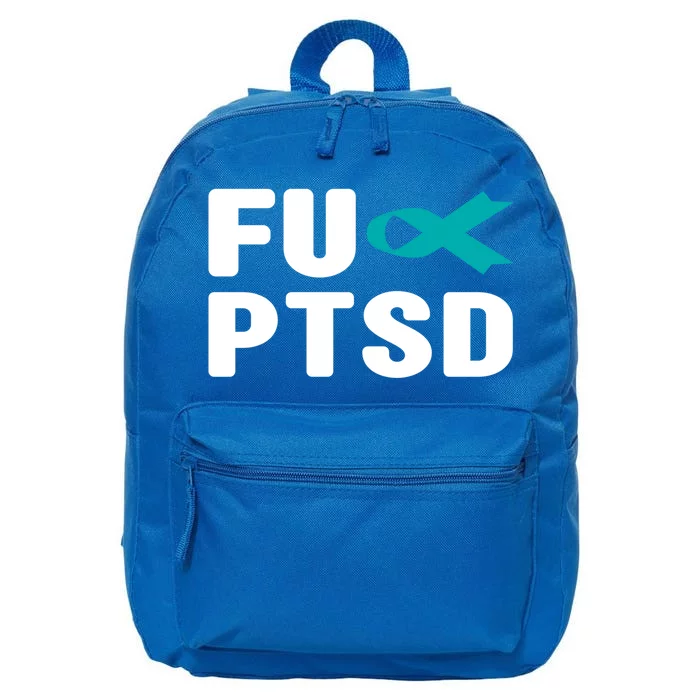 Fu Ptsd Gift Post Traumatic Stress Disorder Awareness Gift 16 in Basic Backpack