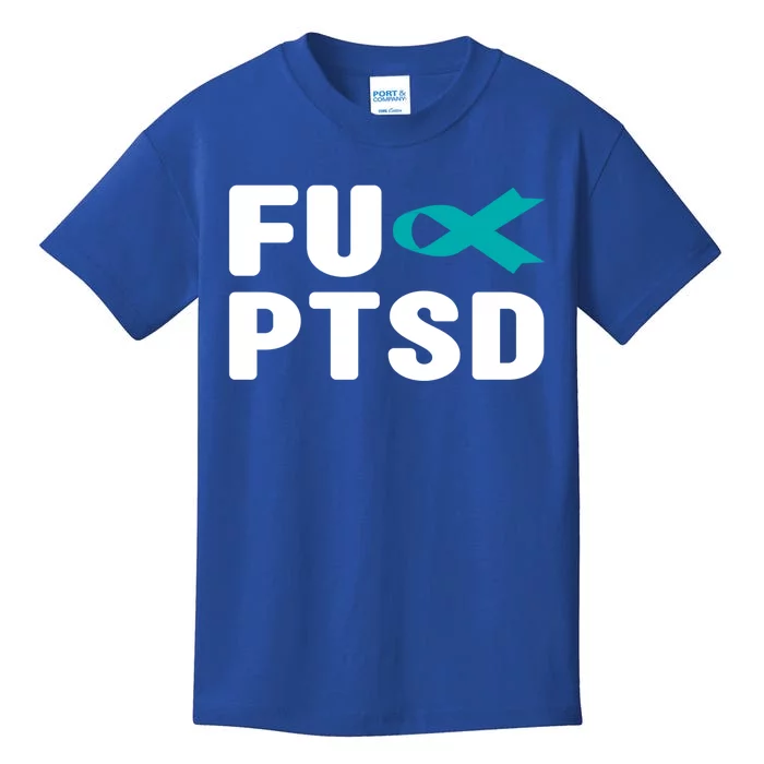 Fu Ptsd Gift Post Traumatic Stress Disorder Awareness Gift Kids T-Shirt