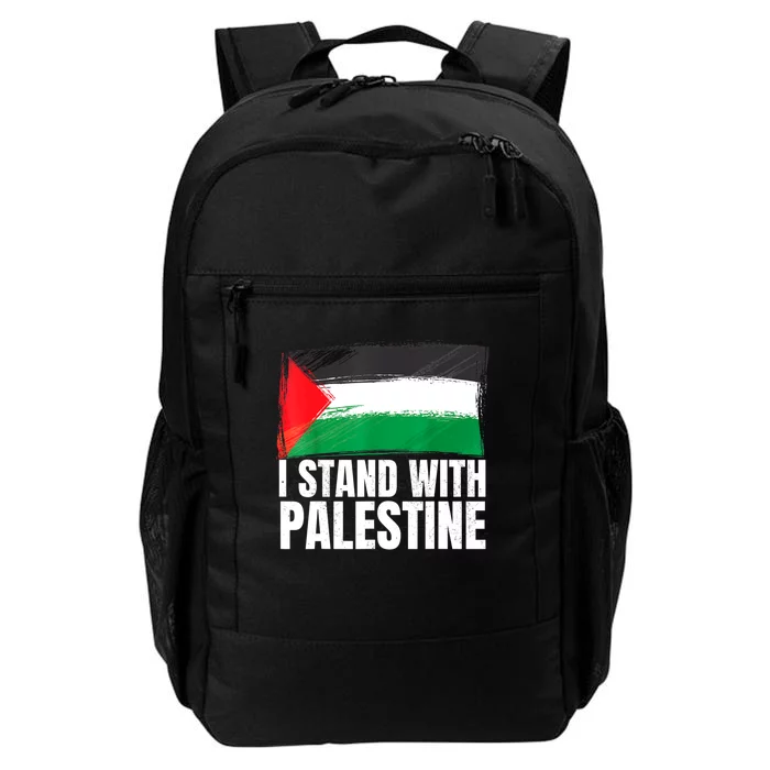 Free Palestine Gaza Palestinian Flag Daily Commute Backpack