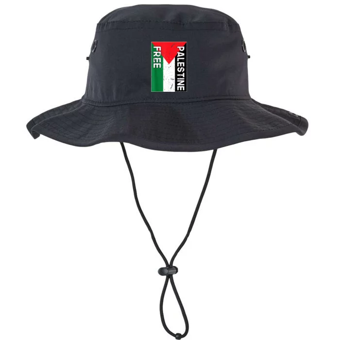 Free Palestine Gaza Palestinian Flag Legacy Cool Fit Booney Bucket Hat