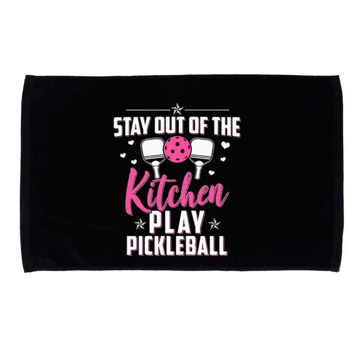 Funny Pickleball Graphic for  Pickleball Player Microfiber Hand Towel