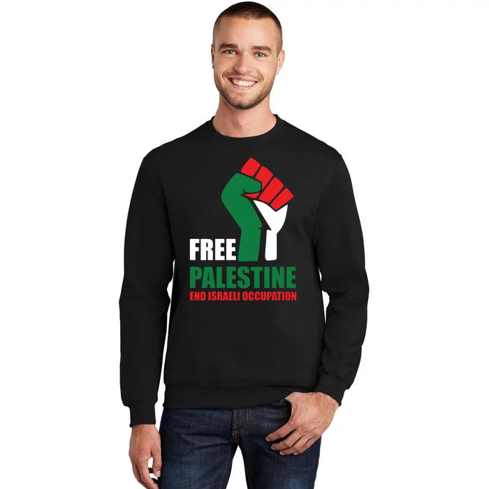 Free Palestine Gaza Freedom End Israeli Occupation Sweatshirt