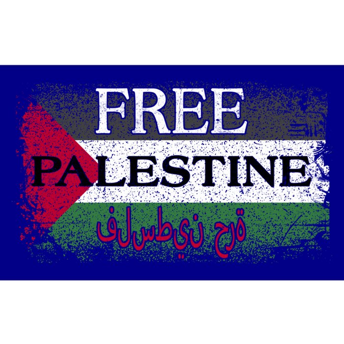 Free Palestine Gift Support Palestine And Gaza Jerusalem Great Gift Bumper Sticker