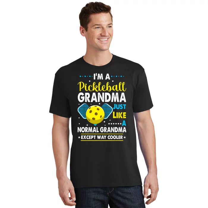 Funny Pickleball Grandma Pickleball Player T-Shirt