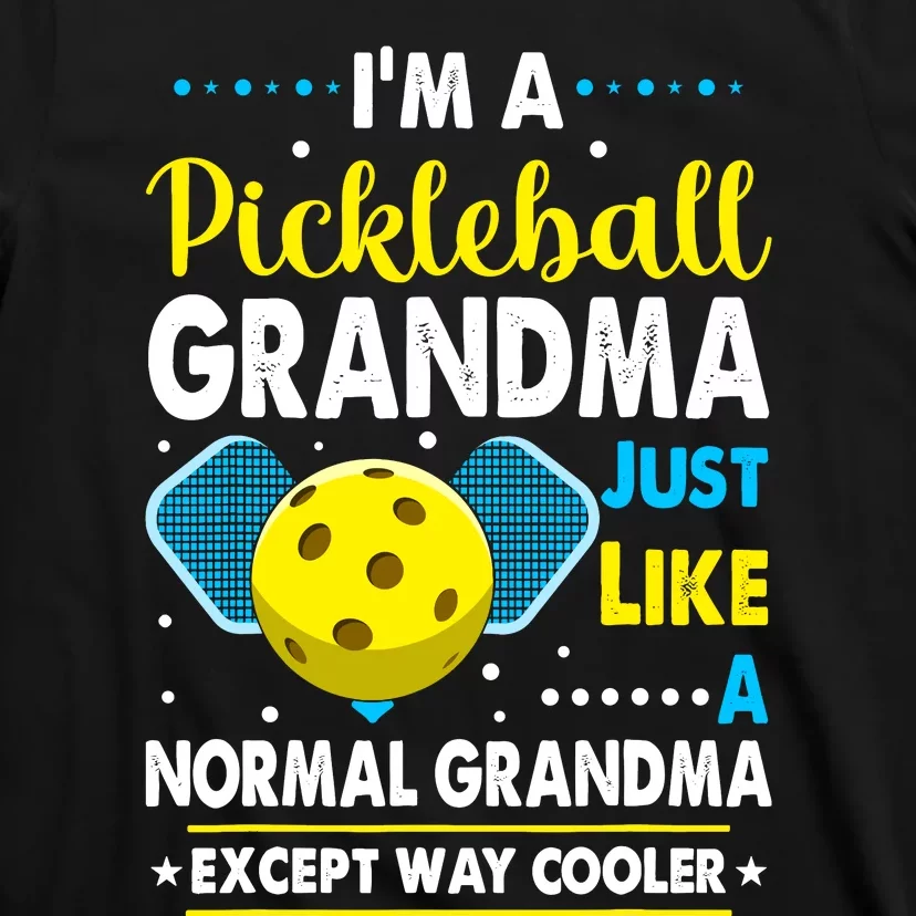 Funny Pickleball Grandma Pickleball Player T-Shirt