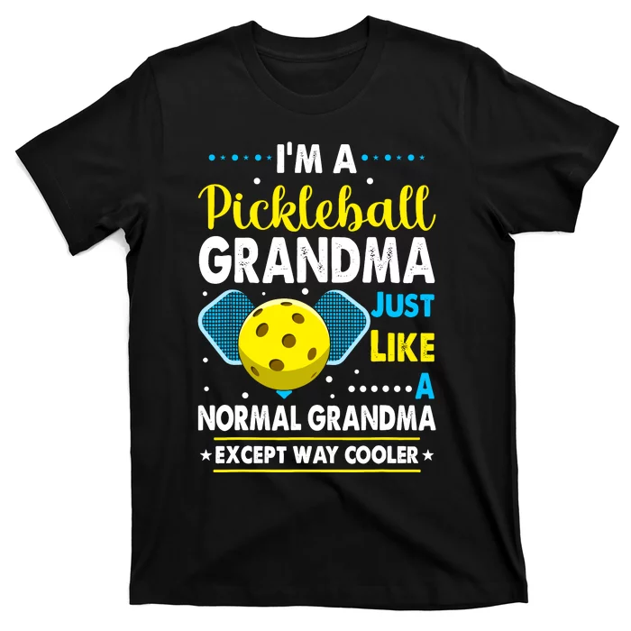 Funny Pickleball Grandma Pickleball Player T-Shirt