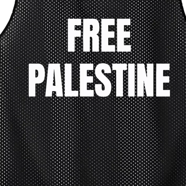 Free Palestine Gaza Freedom Mesh Reversible Basketball Jersey Tank