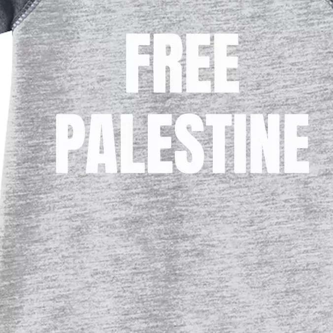 Free Palestine Gaza Freedom Infant Baby Jersey Bodysuit