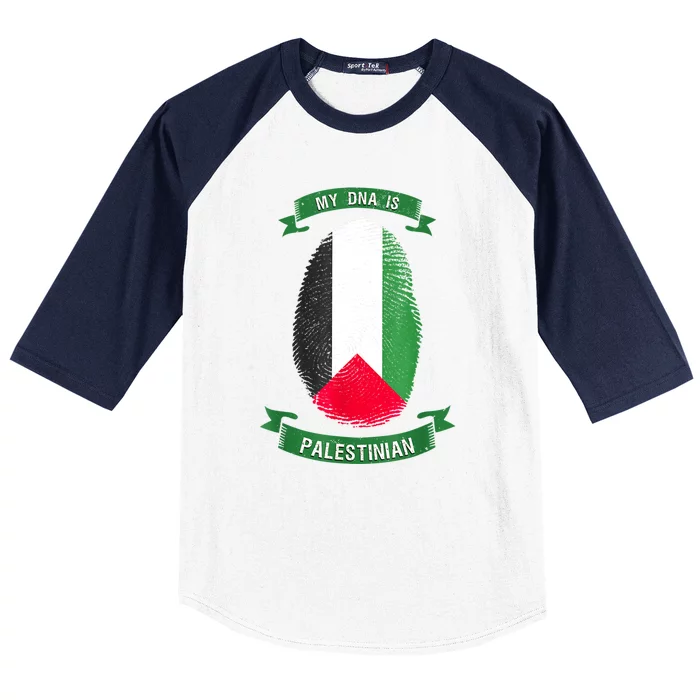 Free Palestine Gaza Palestinian Flag Baseball Sleeve Shirt