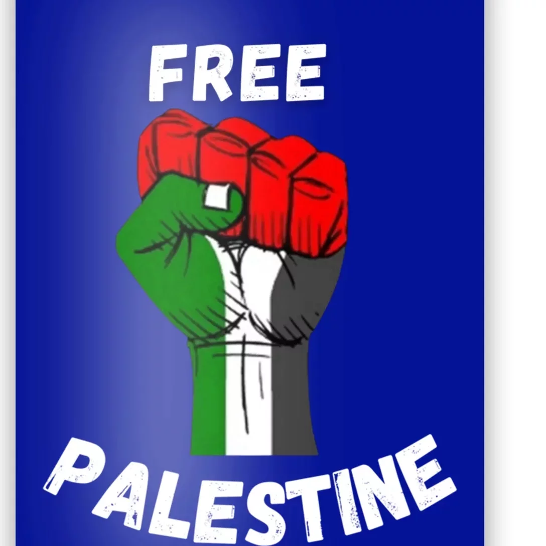 Free Palestine Gaza Arabic Flag Great Gift Poster