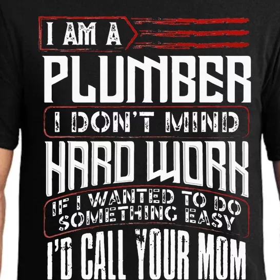 Funny Plumber Gift For Men Plumbing Dad Fathers Day Pajama Set