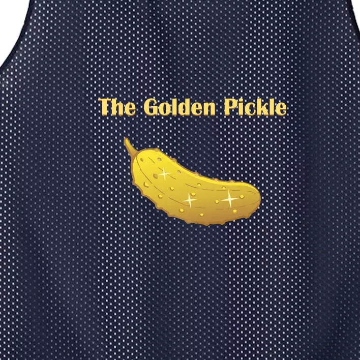 Fun Pickleball, Golden Pickle, Pickleball For Life Mesh Reversible Basketball Jersey Tank