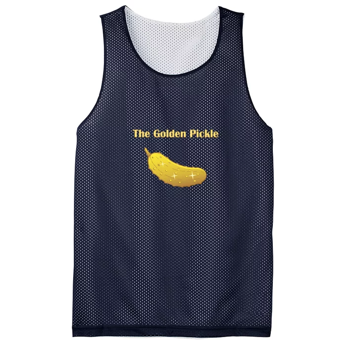 Fun Pickleball, Golden Pickle, Pickleball For Life Mesh Reversible Basketball Jersey Tank