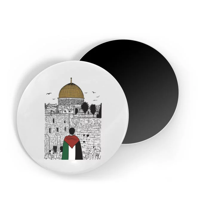 Free Palestine Gaza Palestine Support Magnet