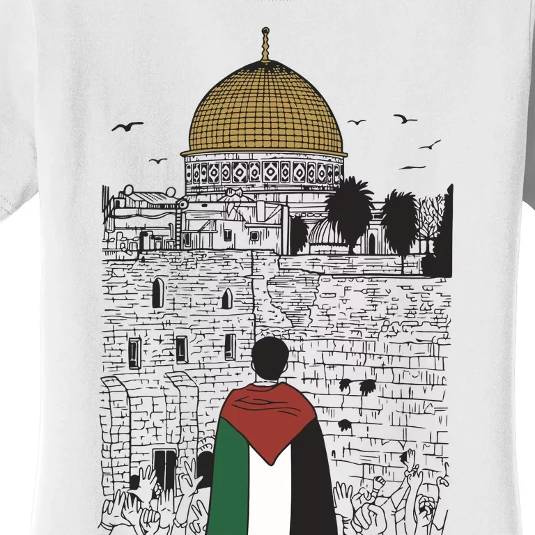 Free Palestine Gaza Palestine Support Women's T-Shirt