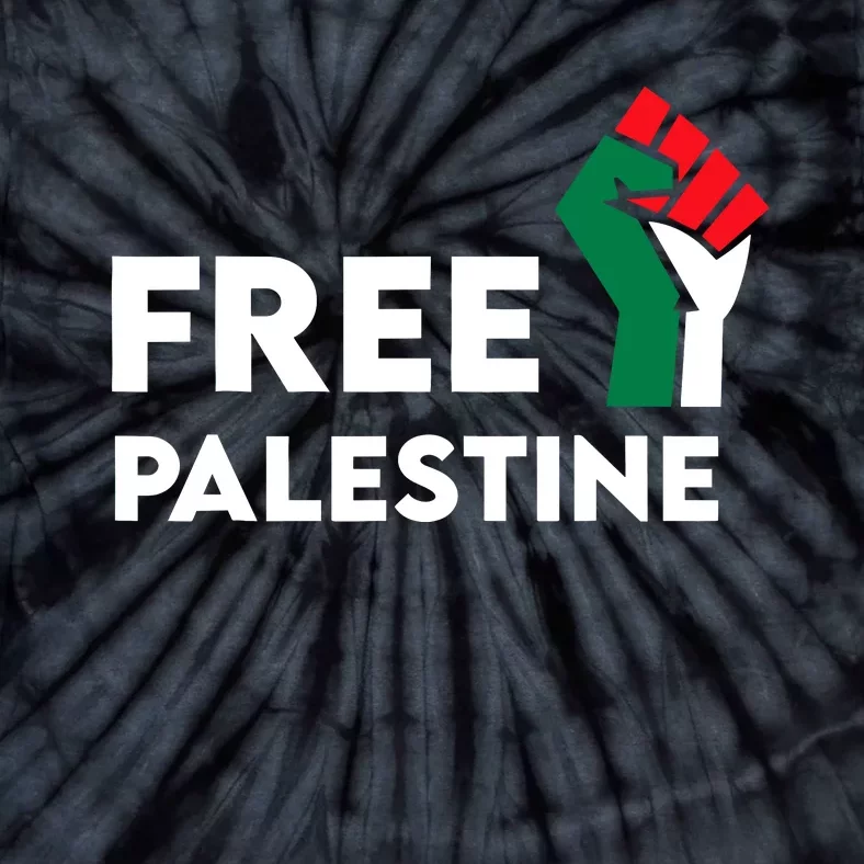 Free Palestine Gaza Flag Freedom For Palestinians Tie-Dye T-Shirt