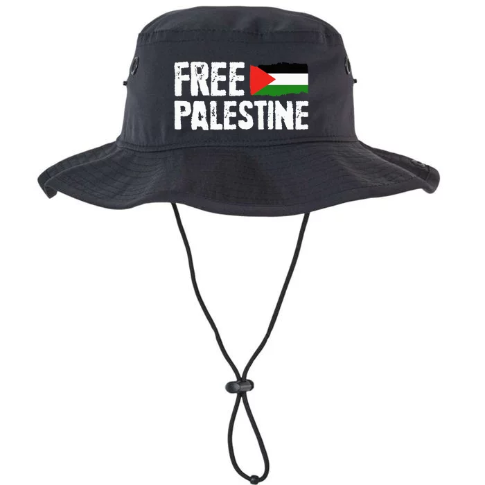 Free Palestine Gaza Flag Arabic Freedom for Palestinians Legacy Cool Fit Booney Bucket Hat