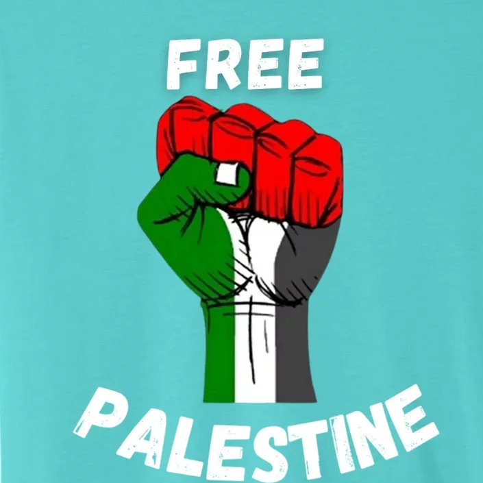 Free Palestine Gaza Arabic Flag Gift ChromaSoft Performance T-Shirt