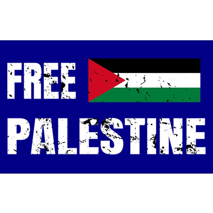 Free Palestine Gaza Flag Arabic Freedom For Palestinians Gift Bumper Sticker