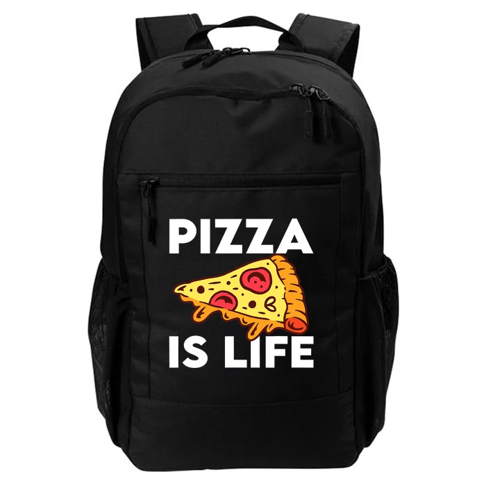 Funny Pizza Gift For Pizza Lovers Boys Girls Pizza Is Life Daily Commute Backpack