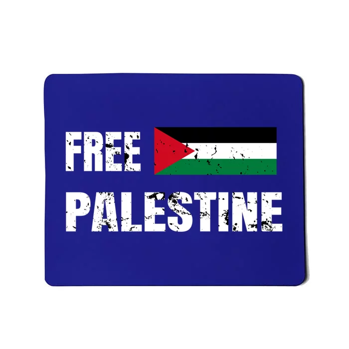 Free Palestine Gaza Flag Arabic Freedom For Palestinians Cool Gift Mousepad