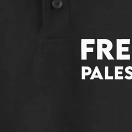 Free Palestine Gaza Flag Freedom for Palestinians Dry Zone Grid Performance Polo