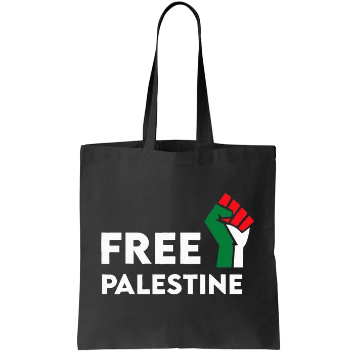 Free Palestine Gaza Flag Freedom for Palestinians Tote Bag