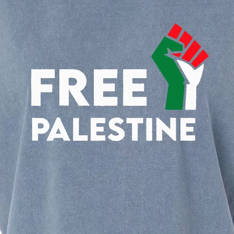 Free Palestine Gaza Flag Freedom for Palestinians Garment-Dyed Women's Muscle Tee