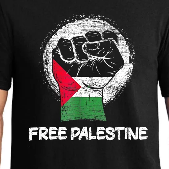 Free Palestine Gaza Palestinian Flag Pajama Set