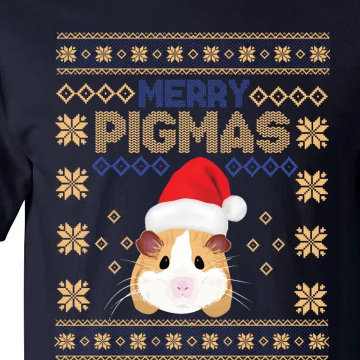 Funny Pigmas Guinea Pig Ugly Christmas Gift Tall T-Shirt