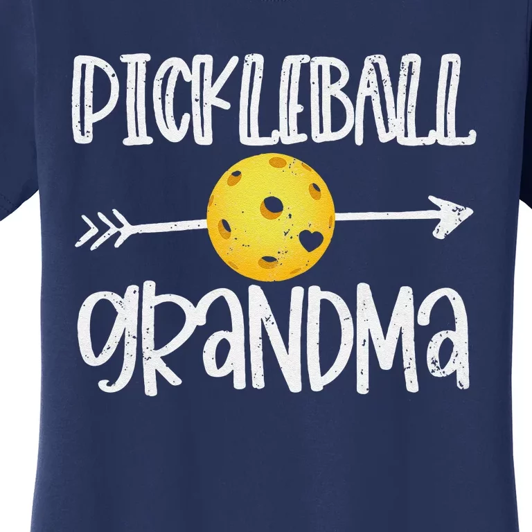 Funny Pickleball Grandma Pickleball Player Gift Women's T-Shirt