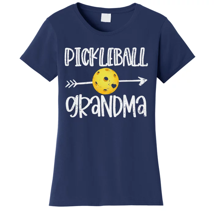 Funny Pickleball Grandma Pickleball Player Gift Women's T-Shirt