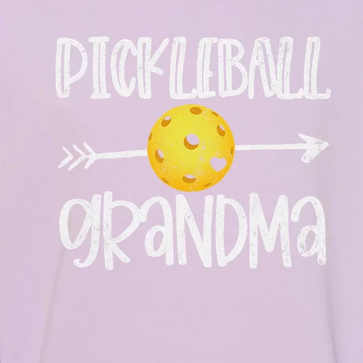 Funny Pickleball Grandma Pickleball Player Gift Garment-Dyed Sweatshirt