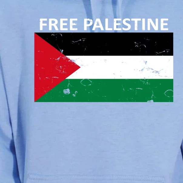 Free Palestine Gift Fist Of Palestine Cool Gift Unisex Surf Hoodie