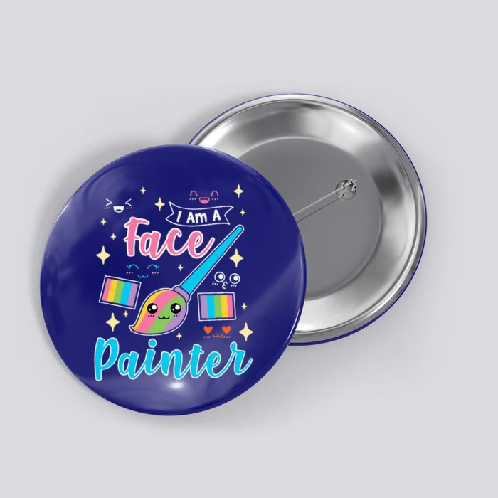 Face Painter Gift For Makeup Artist Button