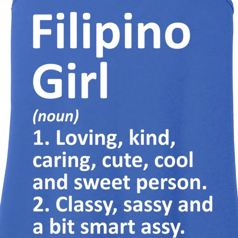 Filipino Philippines Gift Funny Country Roots Descent Gift Ladies Essential Tank