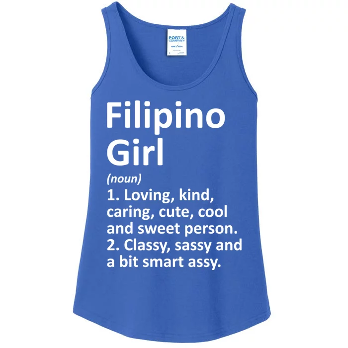 Filipino Philippines Gift Funny Country Roots Descent Gift Ladies Essential Tank