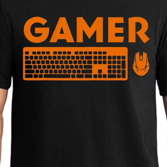 Funny Pc Gamer Keyboard Video Computer Gaming Lovers Outfit Pajama Set