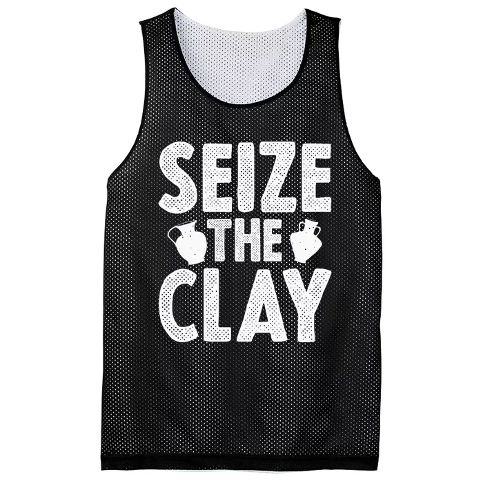 Funny Pottery Gift For  Cool Ceramic Clay Pottery Mesh Reversible Basketball Jersey Tank